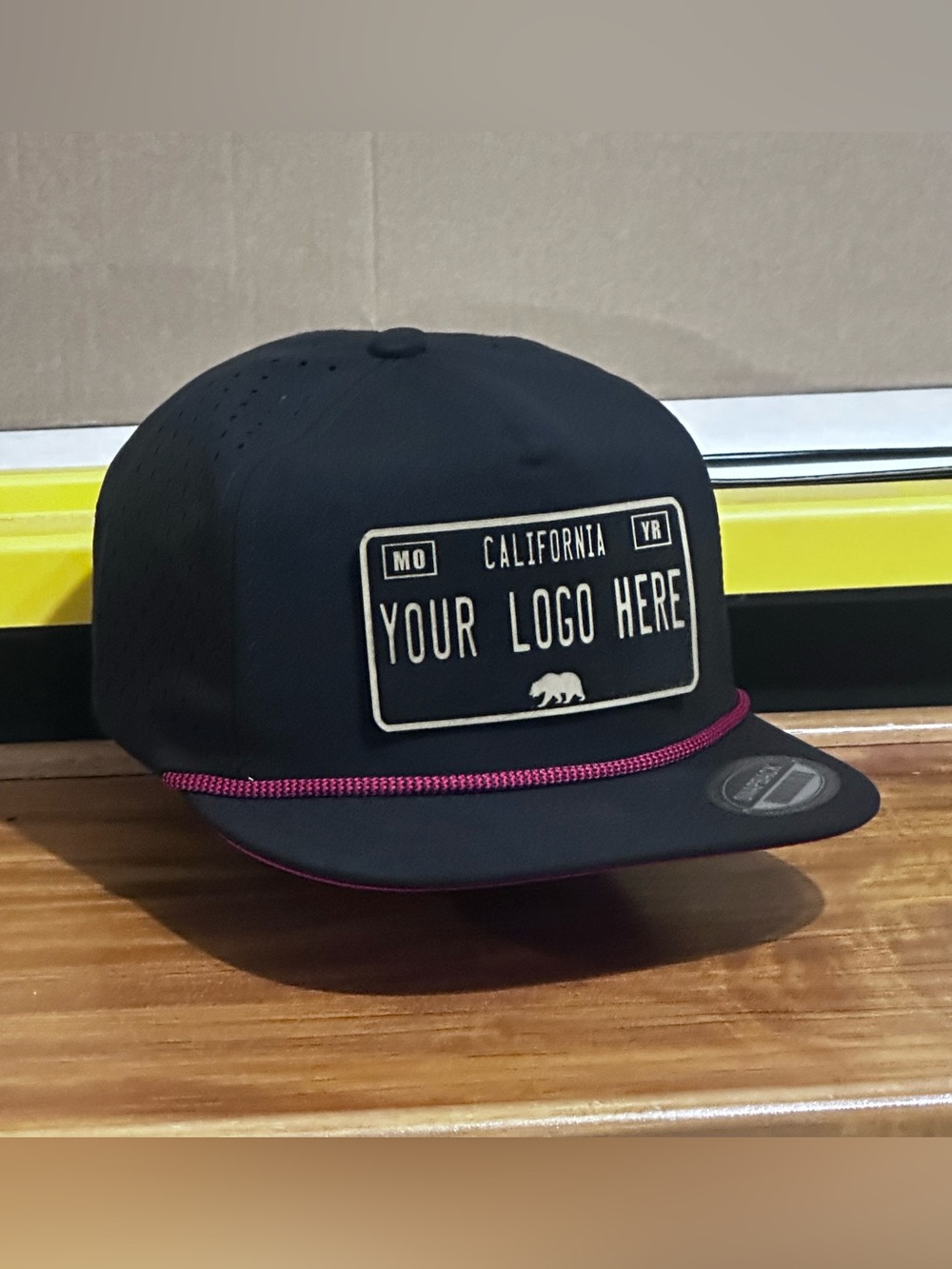 SnapBack Hats SnapBacks Car License Plate Style Custom Hats